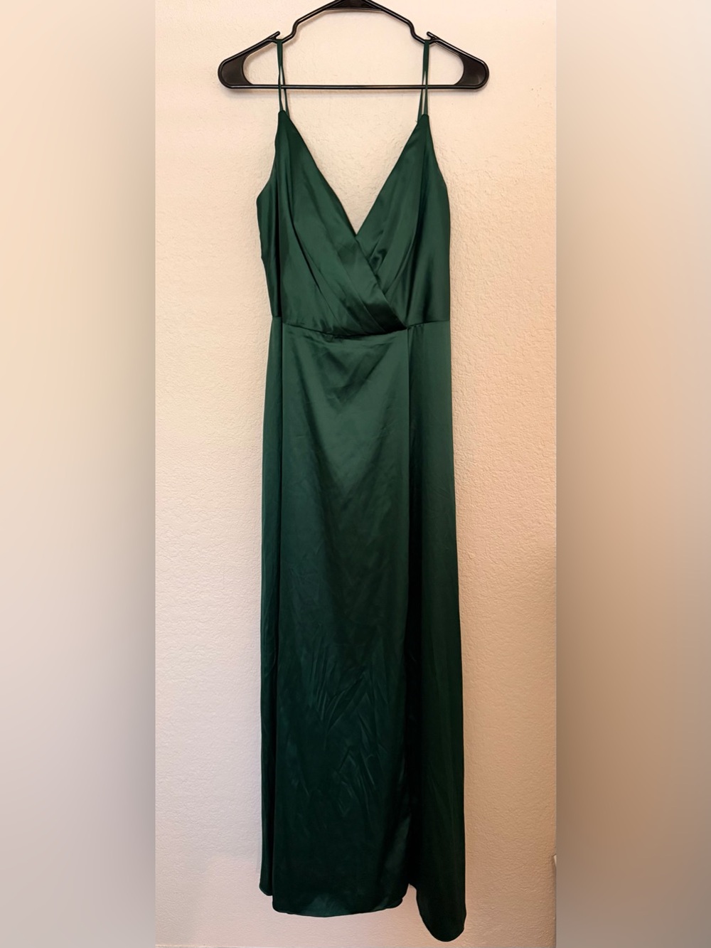 Celebrate DB Studio Deep Green Strapless Bridesmaid Dress